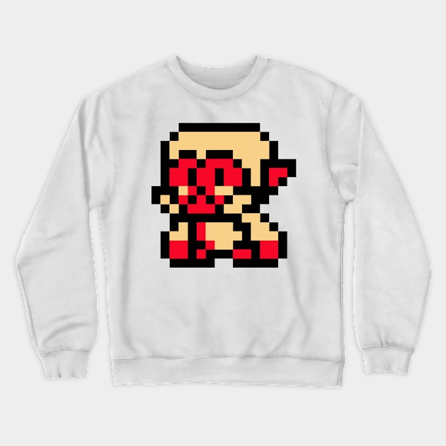 Monkey Sprite Crewneck Sweatshirt by SpriteGuy95